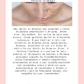 Melasma tem tratamento