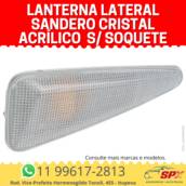 Lanterna Lateral Sandero Cristal Acrílico  s/ Soquete