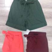 Shorts de Linho (Disponível nas Cores e Tamanhos: Verde Militar: 46 - 48 e 52 Vinho: 52 Coral: 50