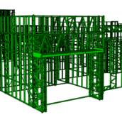 Projetos estruturais para obras de construção em steel frame, orçamentos e cornogramas físico financeiro.
