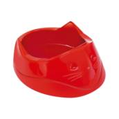 Comedouro Cara do Gato 200ml - Vermelho - Furacão