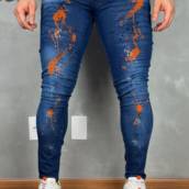 Calça Jeans Masculina Skinny Slim Fit Linha Premium Original para Looks Modernos