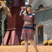 Vestido estampa exclusiva 