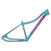 Quadro Bike First Smitt 29 Azul/Rosa Cabeamento Interno