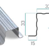 PERFIL RIPA 30x20 C/ 6,00m (A1)