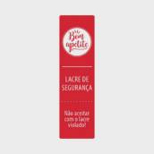 Lacre de Segurança Adesivo Delivery 2X7cm Vermelho 500un | Cromus