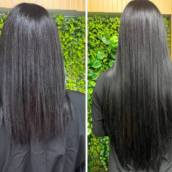 Aplicação de Mega Hair