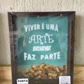 Quadro Porta Rolha