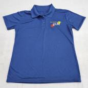 Camiseta Gola Polo bordada em Malha PV 