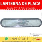 LANTERNA DE PLACA KOMBI