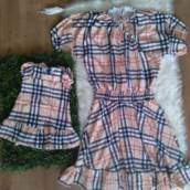 Kit mãe e filha INSPIRAÇÃO BURBERRY