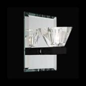 ARANDELA DE CRISTAL COM LED