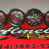 Manômetros 52mm preto 