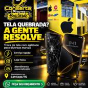 Troca de tela de celular em Santiago, RS