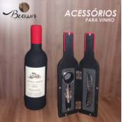 kit para vinho 3 peças