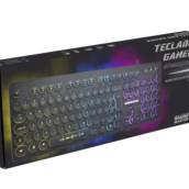 Teclado Gamer KMEX SteamPunk LED Teclas Iluminadas Anti Ghosting KM76