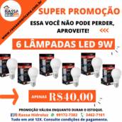 Lâmpada LED 9W 