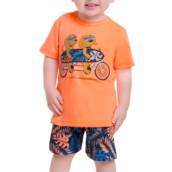 Conjunto com short moletinho DOGUINHO