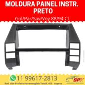 Moldura Painel Instr. Gol/Par/Sav/Voy 88/94 CL Preto