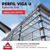 PERFIL DE VIGA U 