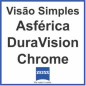 Lente Convencional Asférica DuraVision Chrome Zeiss 