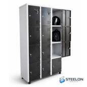 Roupeiro de Aço 12 Portas para Cadeado - Steelon Móveis