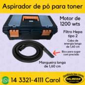 ASPIRADOR DE PÓ ESPECÍFICO PARA TONER