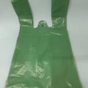 Sacola Plastica Recuperada (Verde) 30x40 c/5k