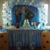 Decoração da Frozen