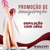 Depilação com cera quente