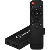 O HTV Stick é um dispositivo de streaming portátil e compacto (em formato de dongle) que se conecta diretamente à porta HDMI da sua TV. Ele roda sistema operacional baseado em Android e transforma televisões comuns em Smart TVs, oferecendo acesso a aplicativos, canais de TV ao vivo, filmes e séries.
