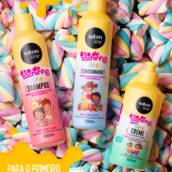 Kit Baby Shampoo + Condicionador + Creme #Todecachinho Salon Line