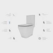 Vaso Sanitário Monobloco AcquaMax - Linha Deca em Riviera de Santa Cristina XIII, SP por Construmax Materiais para Construção