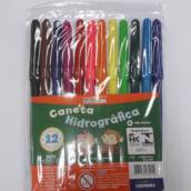 Caneta hidrográfica  12 cores leo e leo