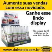 ALCOOL ISOPROPILICO 70% - SPRAY 60 ML 20 UNIDADES em Bauru