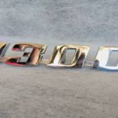 EMBLEMA FUSCA 1300 /70 - METAL CROMADO