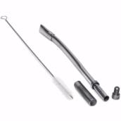 Bomba para tereré de inox e mola