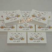 Caixa convite ou agradecimento papel personalizado casamento