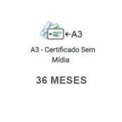 E-CPF | A3 - 36 MESES