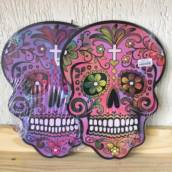 placa Decorativas Caveiras