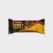 Barra de Proteína Whey Grego sabor Doce de Leite e Morango 40g - Nutrata