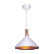 PENDENTE LINHA LEGNO CONIQUE D-35 CM REF:950 / 953 /956