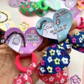Tags Elásticos De Cabelo Sortidos - 10 unidades