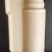 Telhas cerâmicas nas cores palhas e vermelha