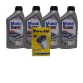 4L ÓLEO 20W50 API SL MOBIL SUPER + FILTRO DE ÓLEO