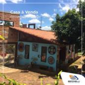 Belíssima casa artística em construção no condomínio de chácaras Vitassay em Boituva/SP