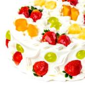 Bolo de Frutas Tropicais