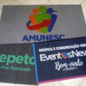 Tapetes personalizados direto de fabrica! em Joinville, SC por Cidral Capachos Personalizados