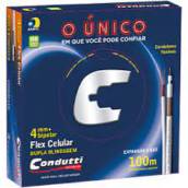 Cbcoax hib rf4mmcel (f) 75ohm db nu bc cx 100 m 2x26a wg  em Cataguases, MG por Juseg - Elétrica E Segurança Eletrônica