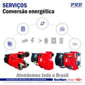 Conversão energética de queimadores Ecoflam, Elco, Cuenod e PRB (entre outras marcas) - PRB Combustão Industrial Ltda | Ecoflam no Brasil